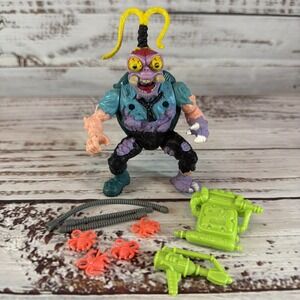 Scumbug 100% Complete Teenage Mutant Ninja Turtles TMNT 1990 Playmates Vintage